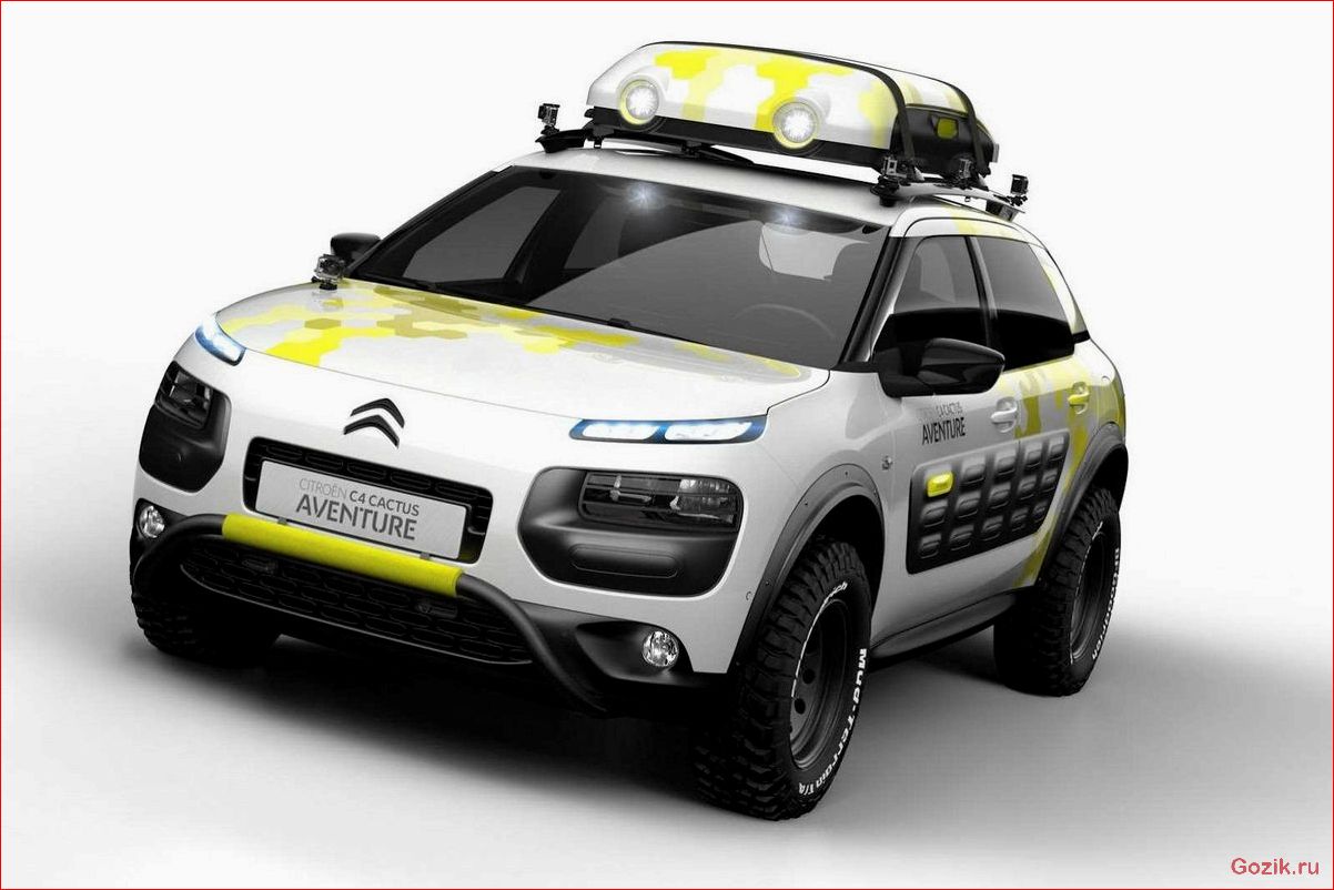 обзор, кроссовера, citroen, cactus, 2015