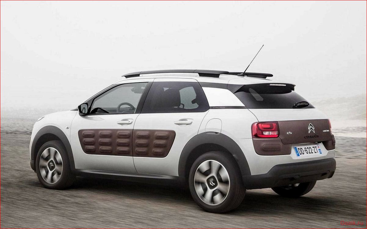 обзор, кроссовера, citroen, cactus, 2015