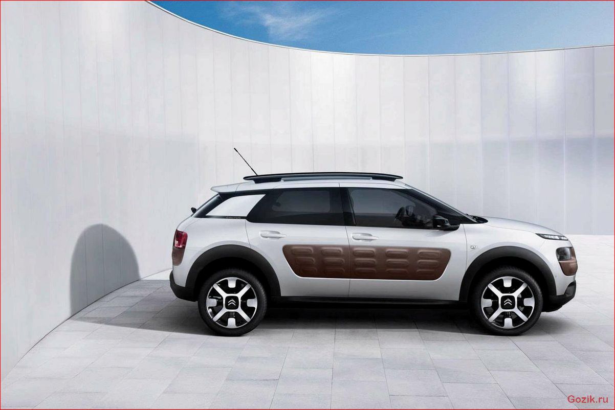 обзор, кроссовера, citroen, cactus, 2015