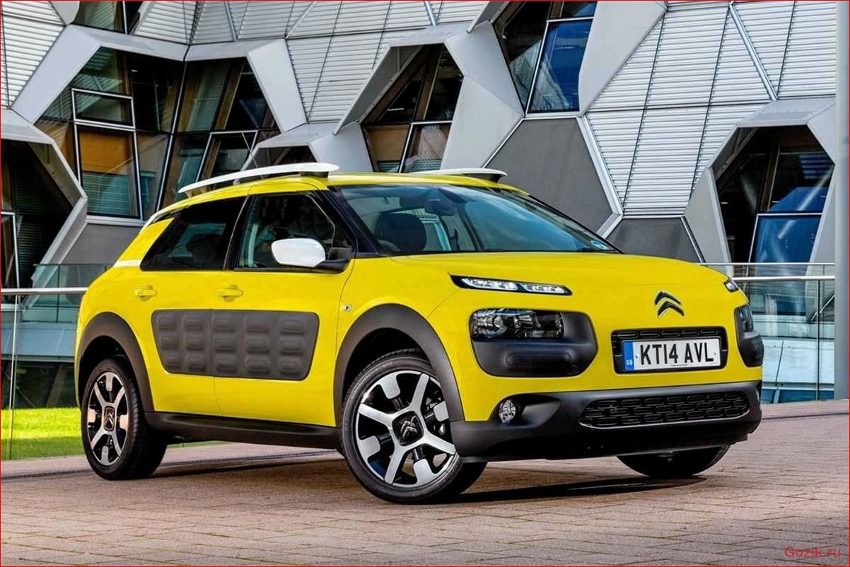 обзор, кроссовера, citroen, cactus, 2015