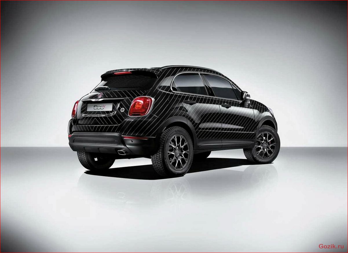 кроссовер, fiat, 500x, 2015, описание