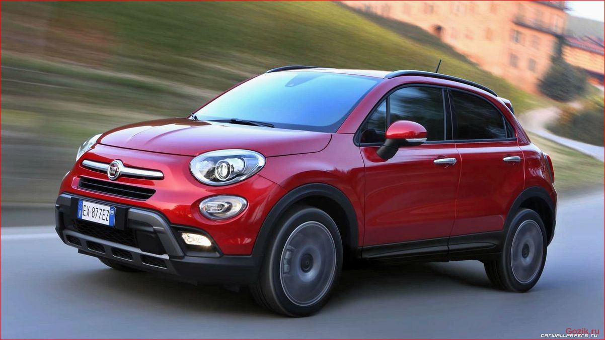 кроссовер, fiat, 500x, 2015, описание