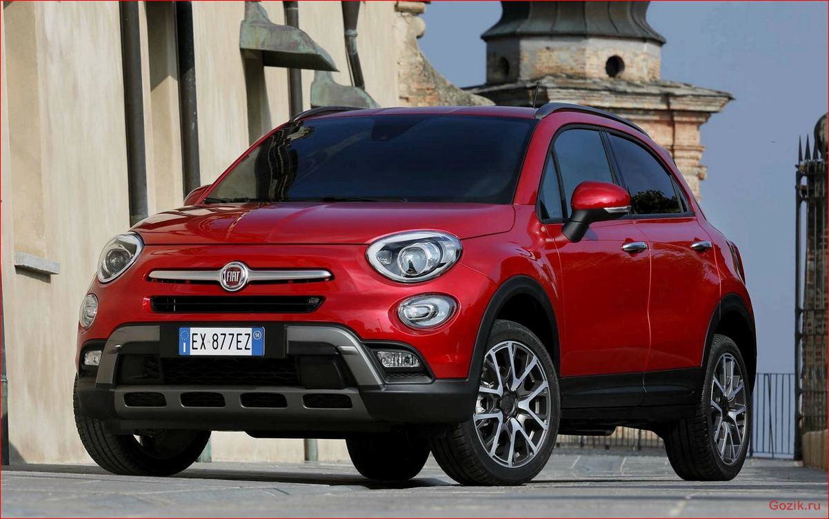 кроссовер, fiat, 500x, 2015, описание