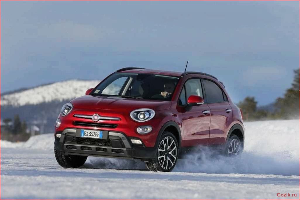 кроссовер, fiat, 500x, 2015, описание