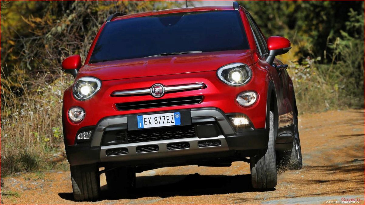 кроссовер, fiat, 500x, 2015, описание