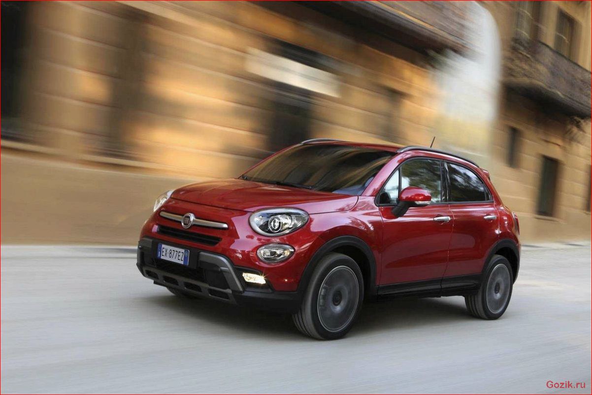 кроссовер, fiat, 500x, 2015, описание