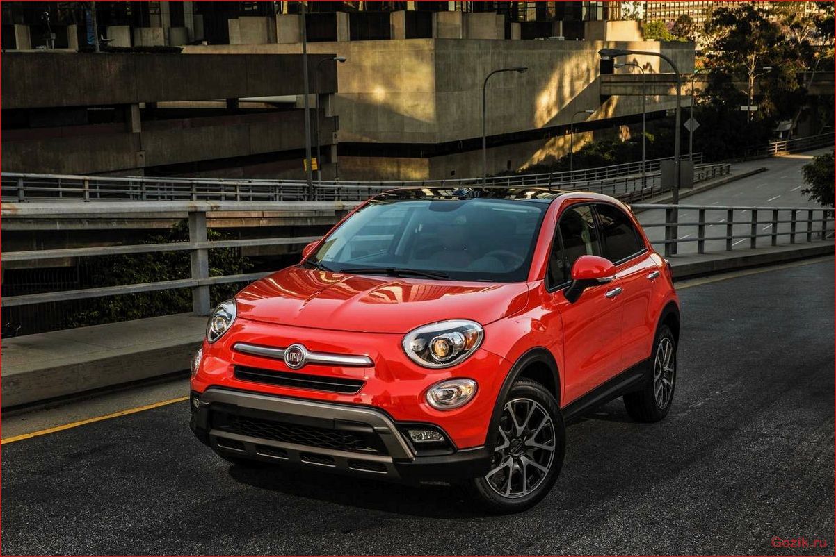 кроссовер, fiat, 500x, 2015, описание