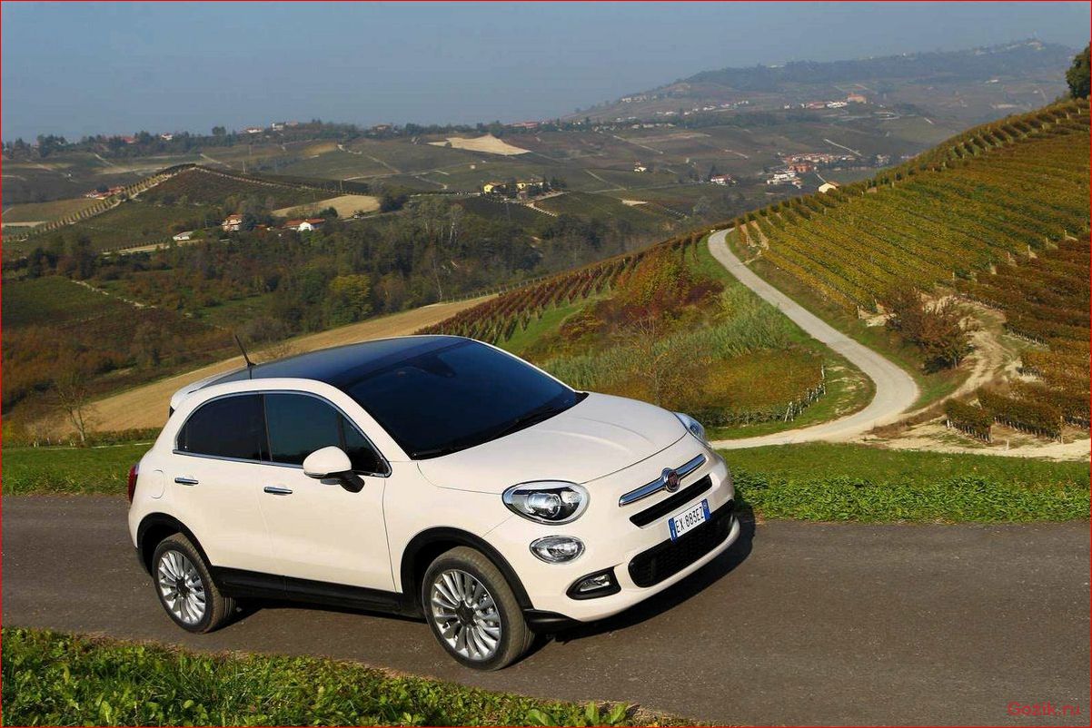 кроссовер, fiat, 500x, 2015, описание