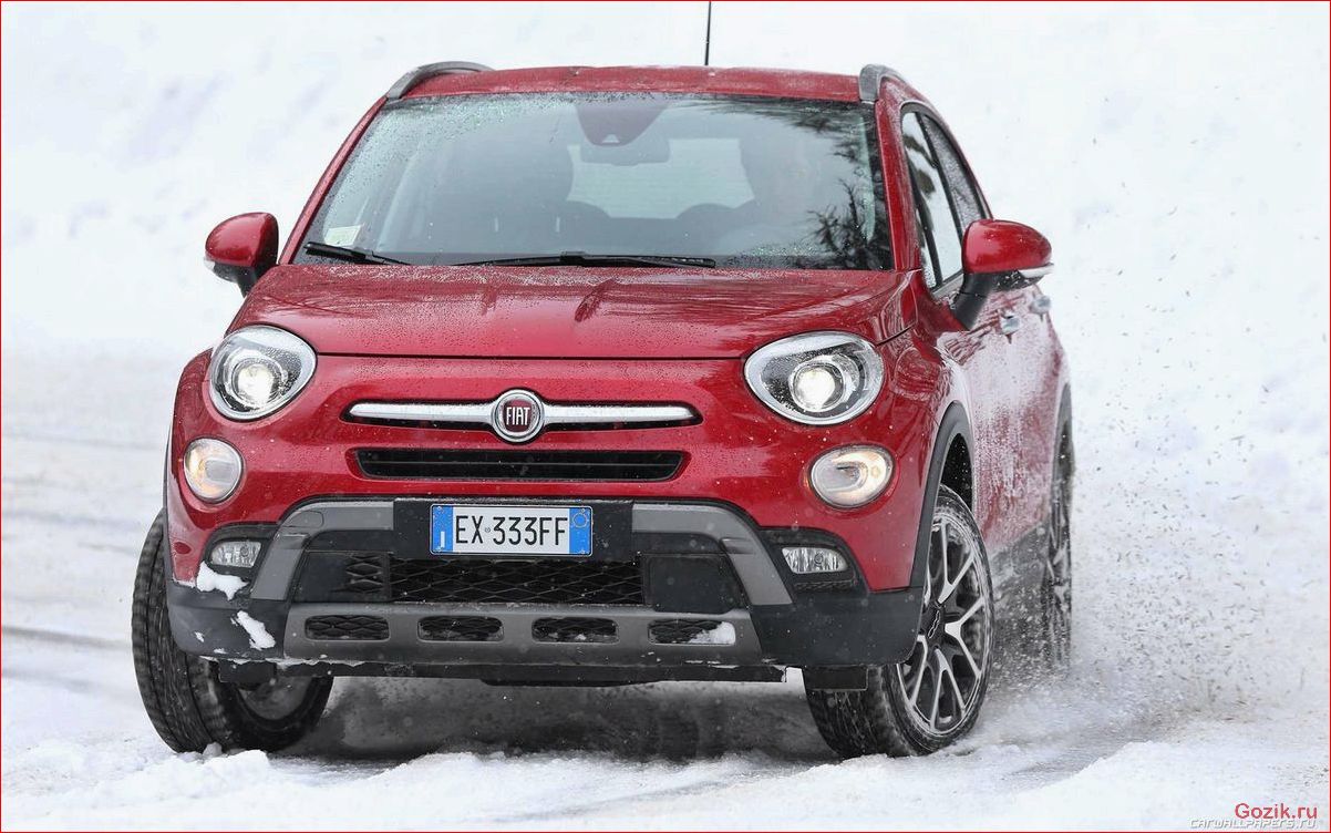 кроссовер, fiat, 500x, 2015, описание