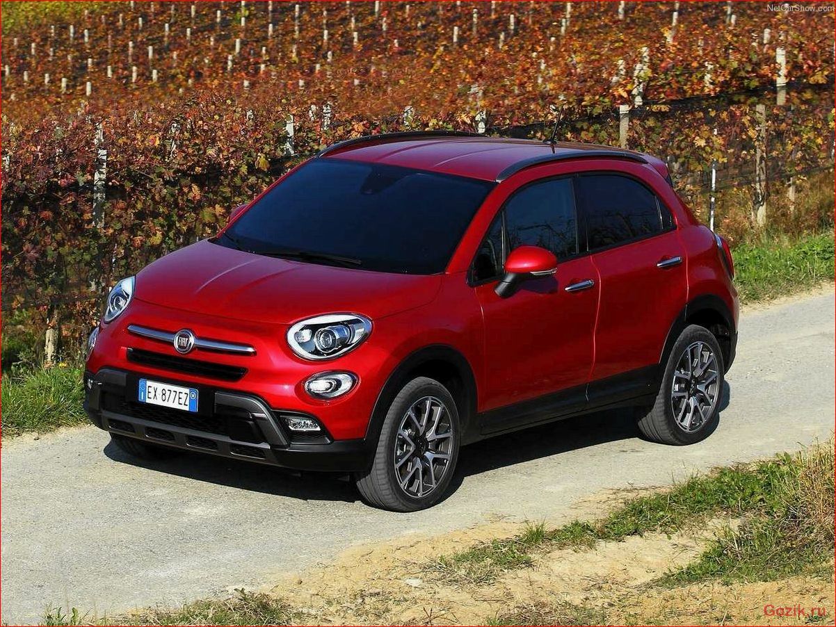 кроссовер, fiat, 500x, 2015, описание