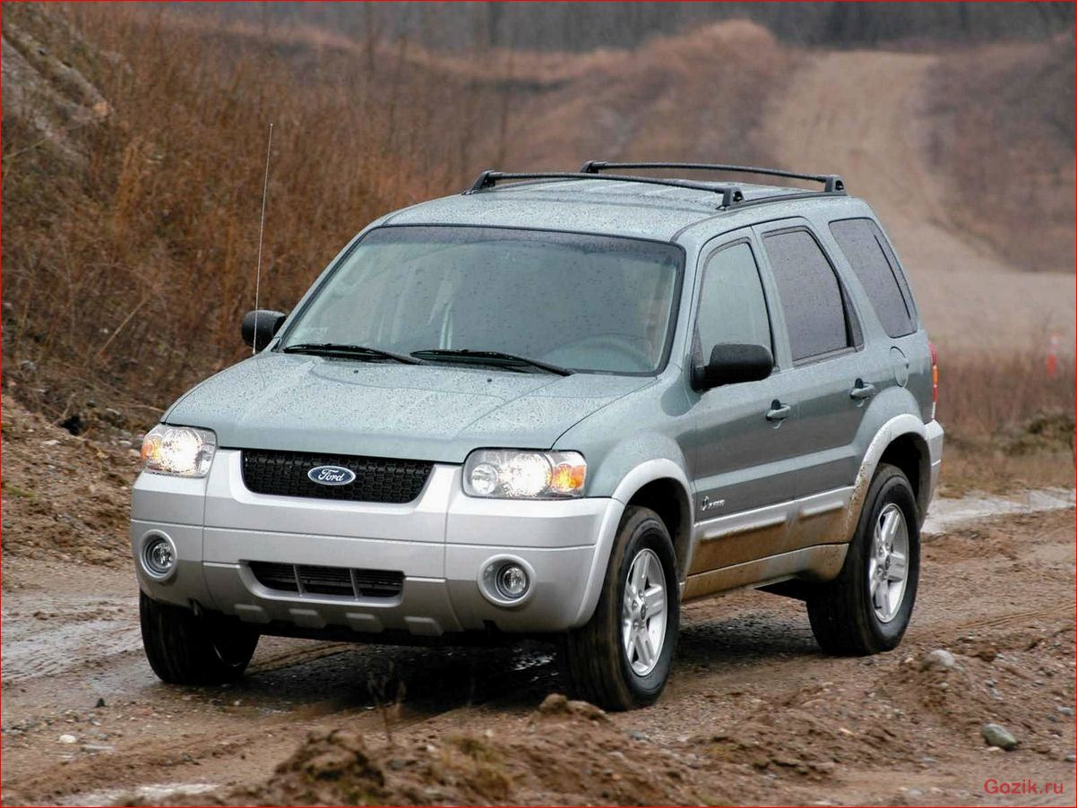 кроссовер, ford, escape, обзор, характеристики