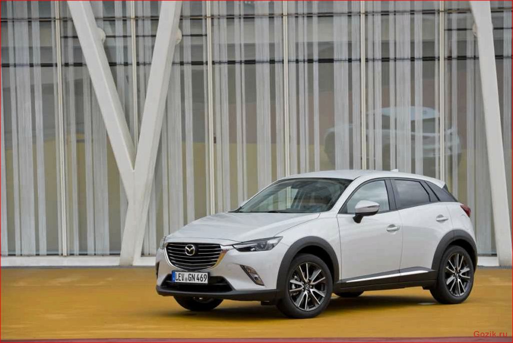 кроссовер, mazda, cx-3, 2016