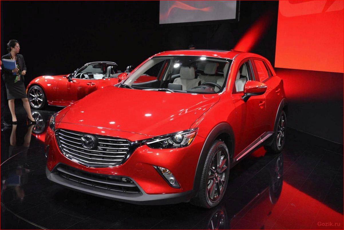 кроссовер, mazda, cx-3, 2016