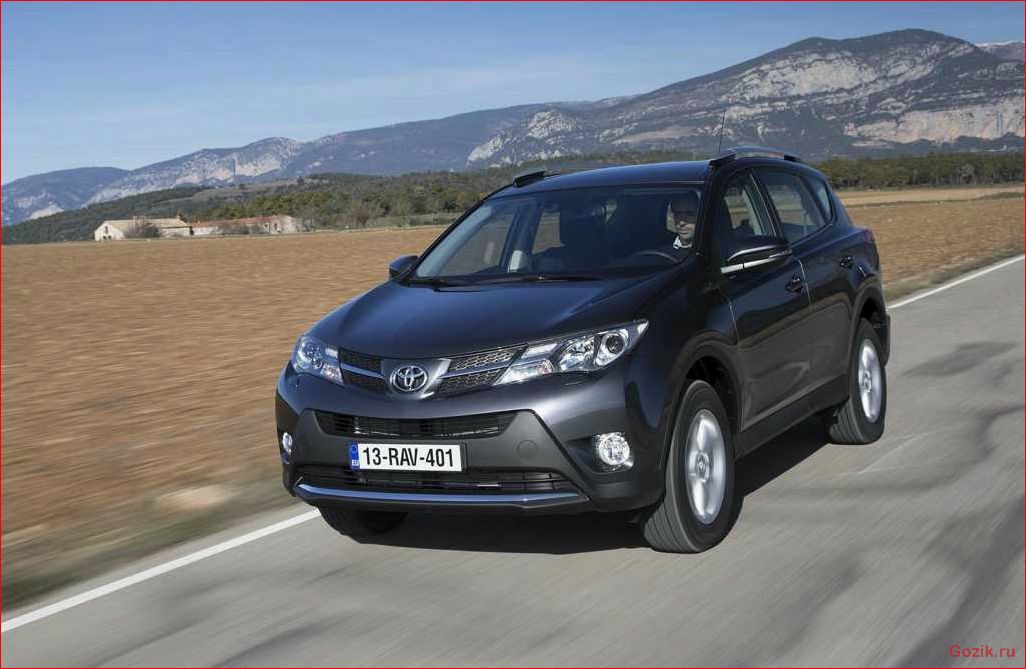 кроссовер, toyota, rav4, 2014, обзор