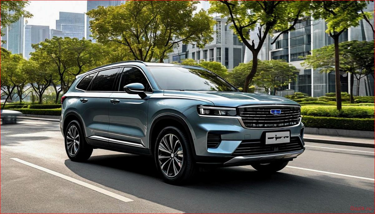 Новый взгляд на автомобиль Geely Monjaro и его особенности