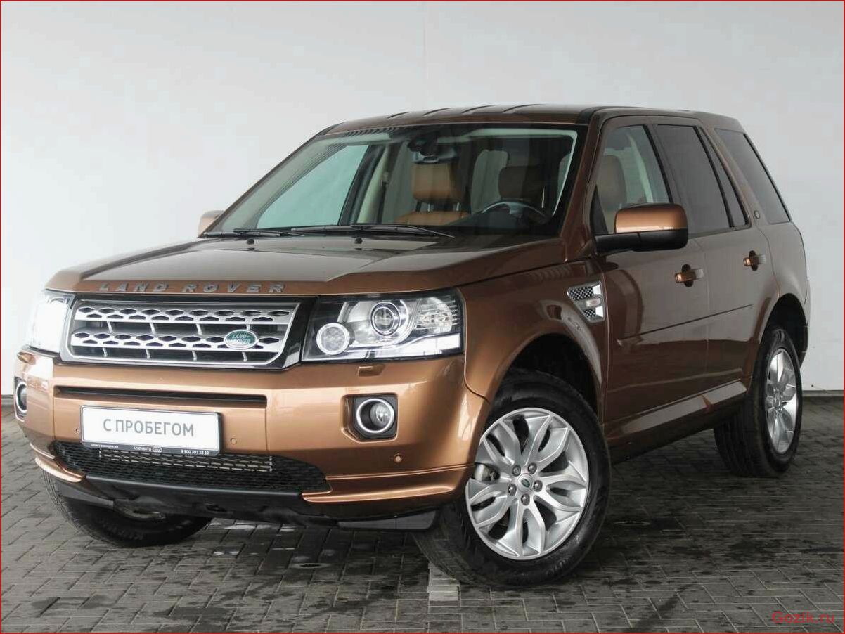 обновлённый, внедорожник, land, rover, freelander