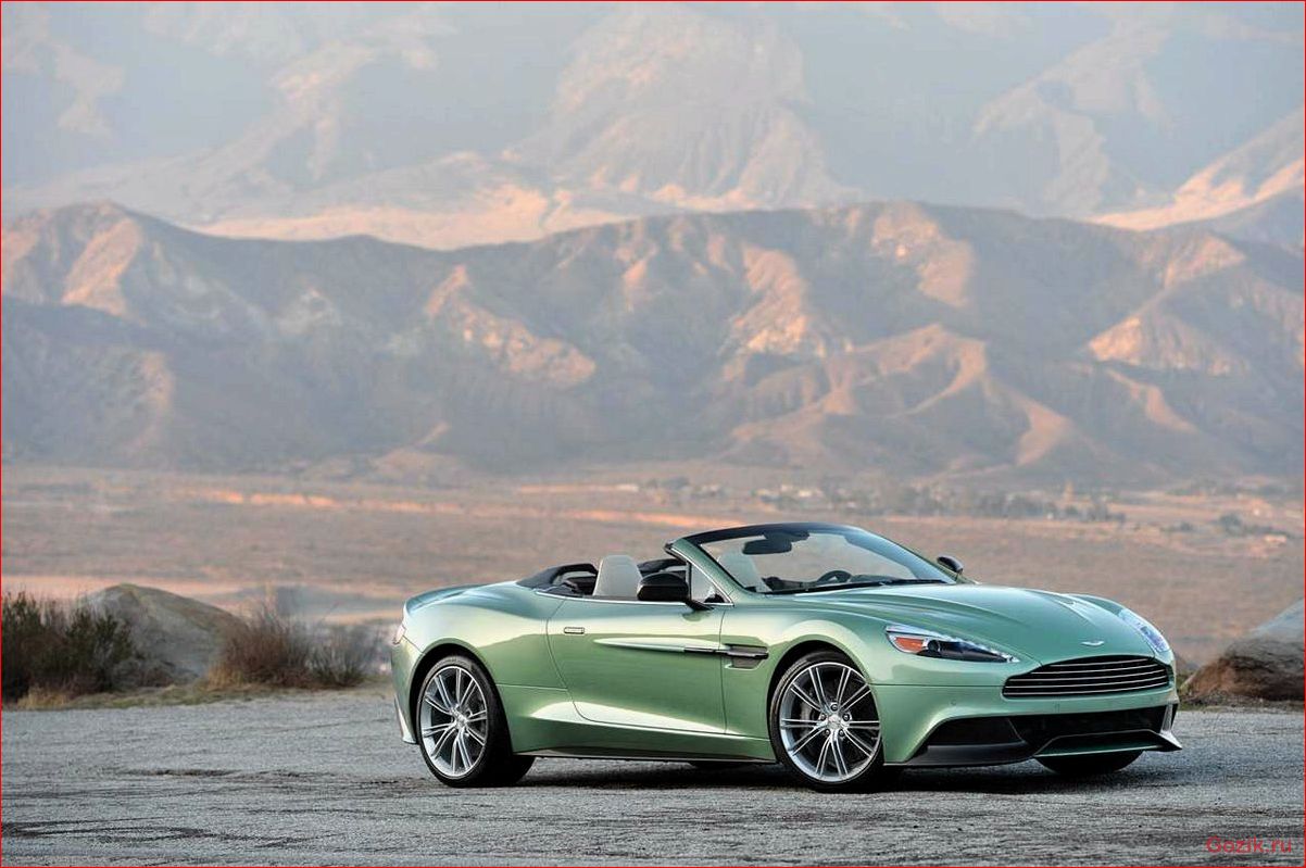 представлен, новый, aston, martin, vanquish