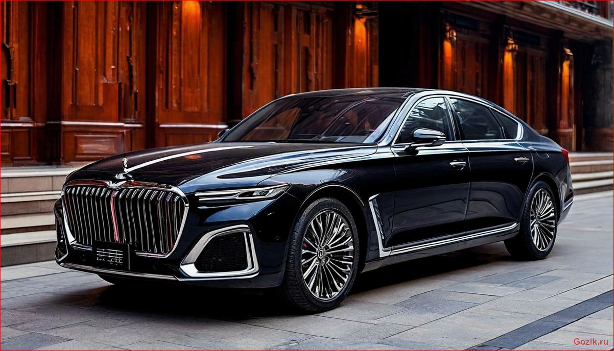 Роскошный и элегантный Hongqi H9 новый уровень автомобильного комфорта