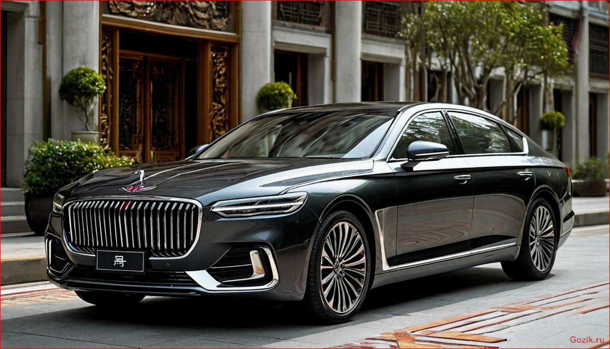 Роскошный и элегантный Hongqi H9 новый уровень автомобильного комфорта