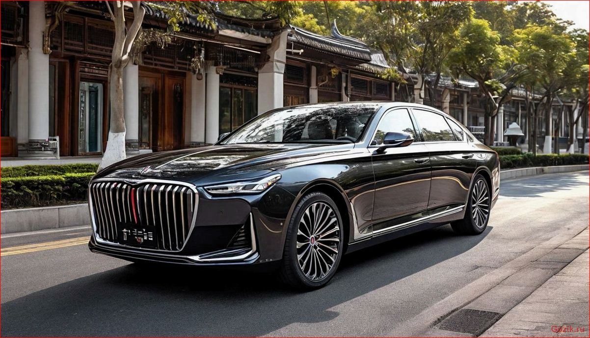 Роскошный и элегантный Hongqi H9 новый уровень автомобильного комфорта