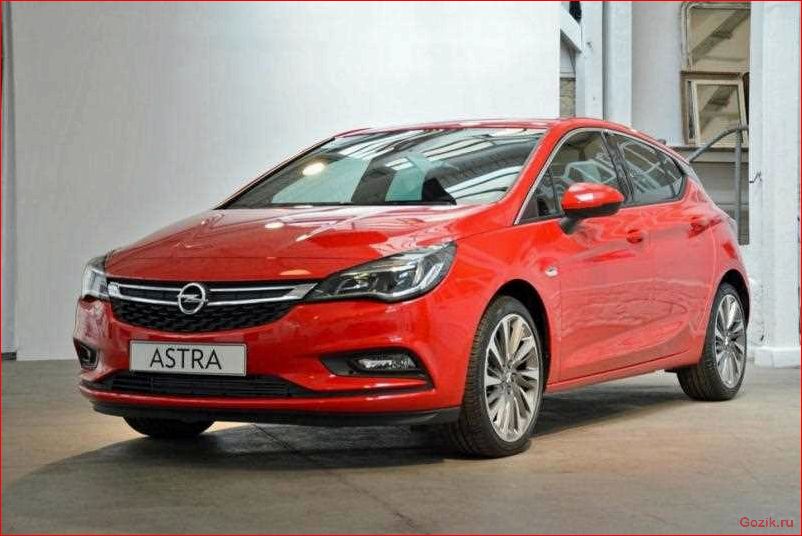 хэтчбек, opel, astra, 2016