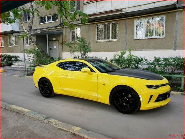 купе, chevrolet, camaro, 2016, обзор