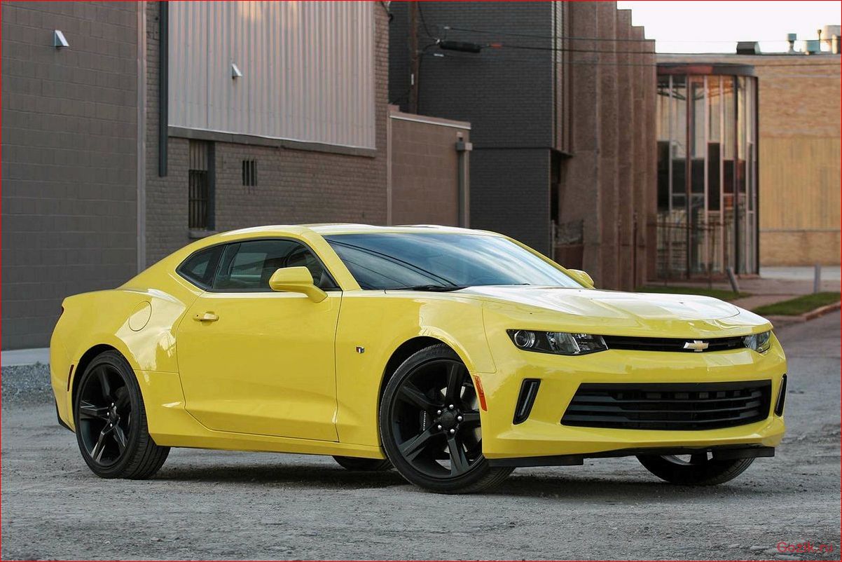 купе, chevrolet, camaro, 2016, обзор