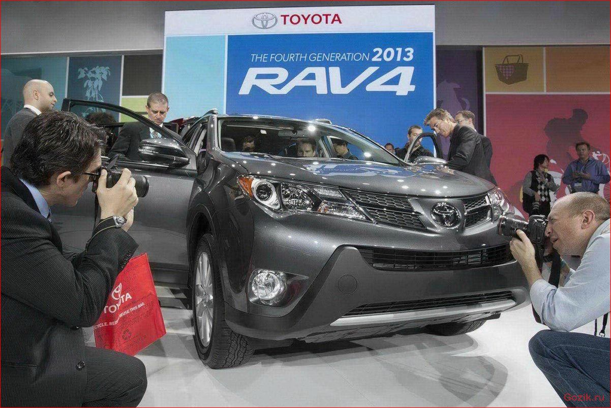 новая, toyota, rav4, представлена, лос-анджелесе