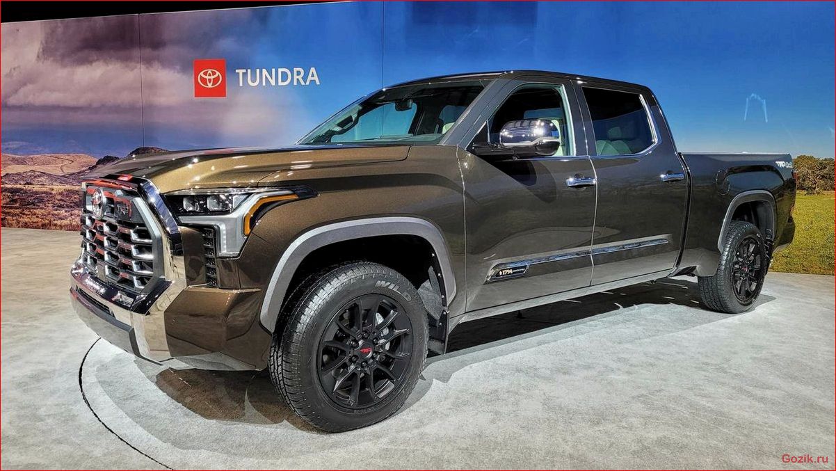 новая, toyota, tundra, представят, чикаго