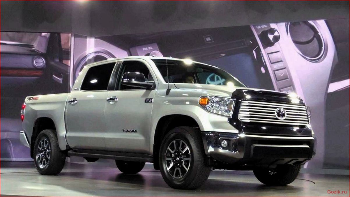 новая, toyota, tundra, представят, чикаго