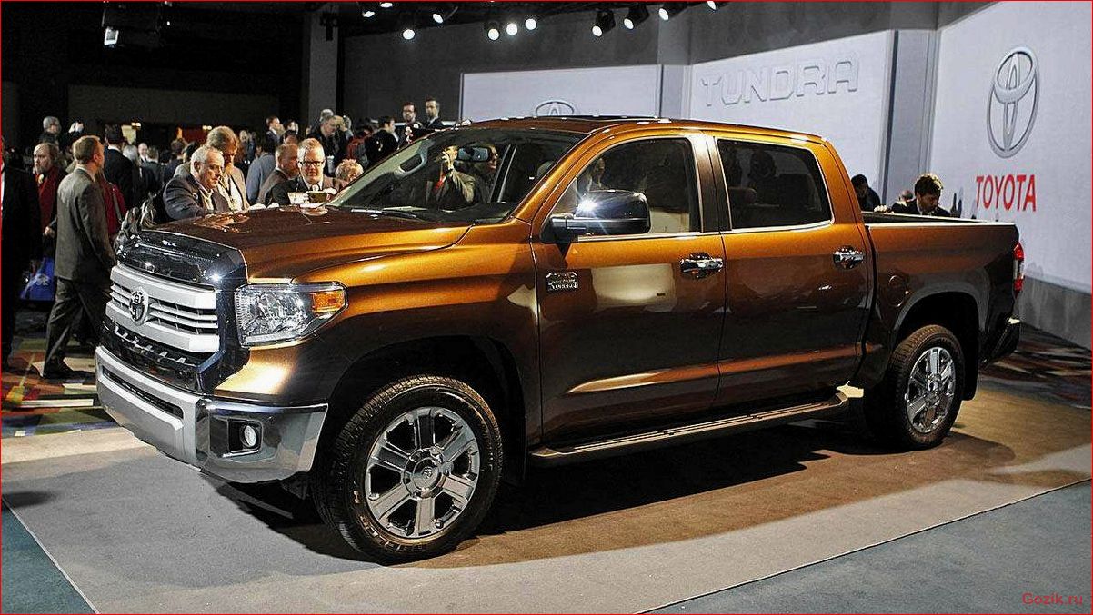 новая, toyota, tundra, представят, чикаго