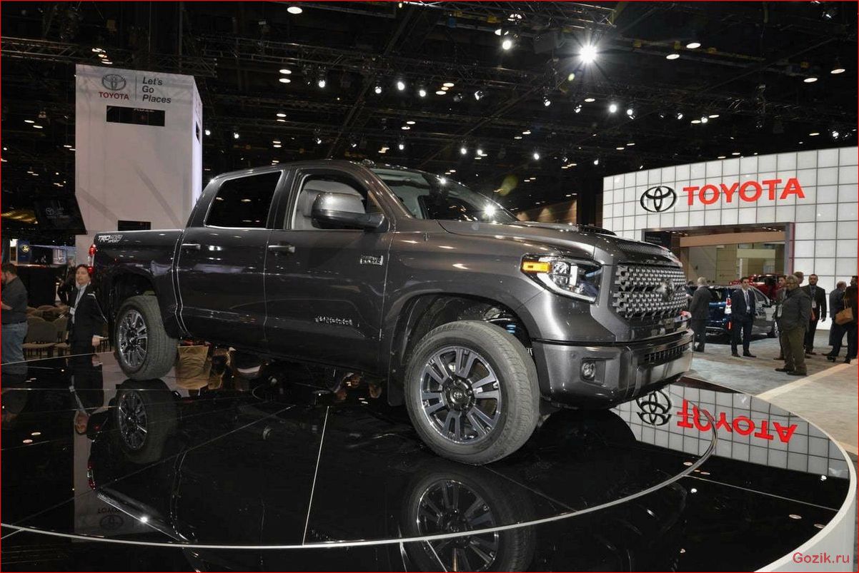 новая, toyota, tundra, представят, чикаго