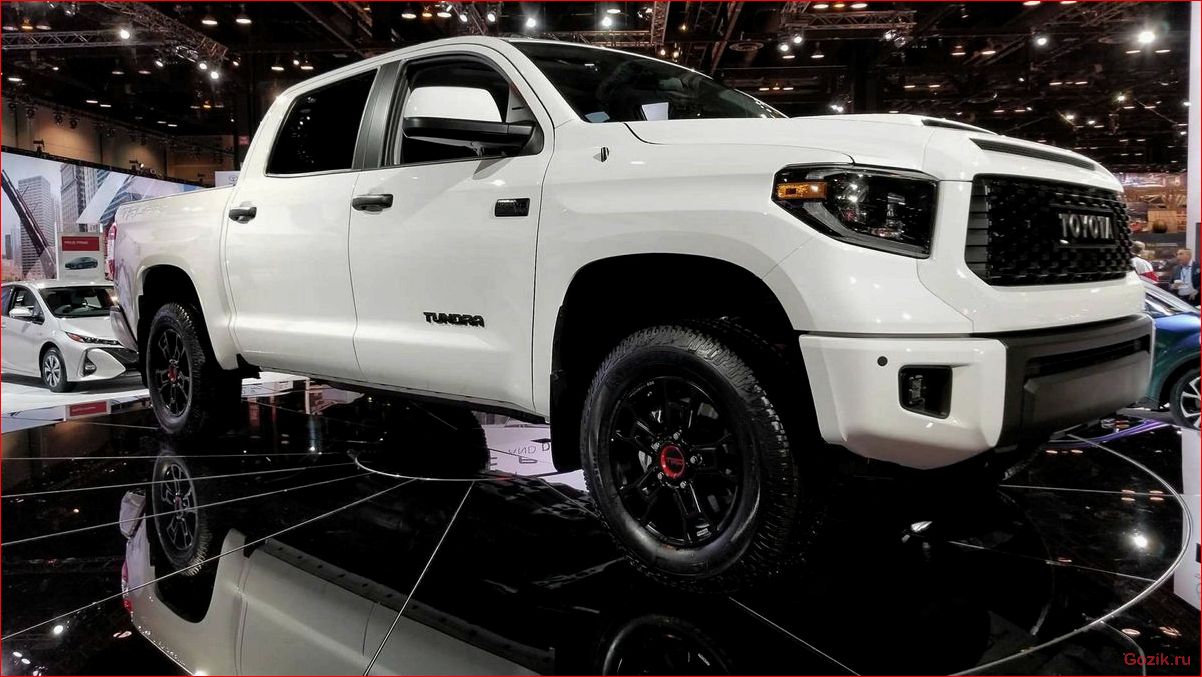 новая, toyota, tundra, представят, чикаго