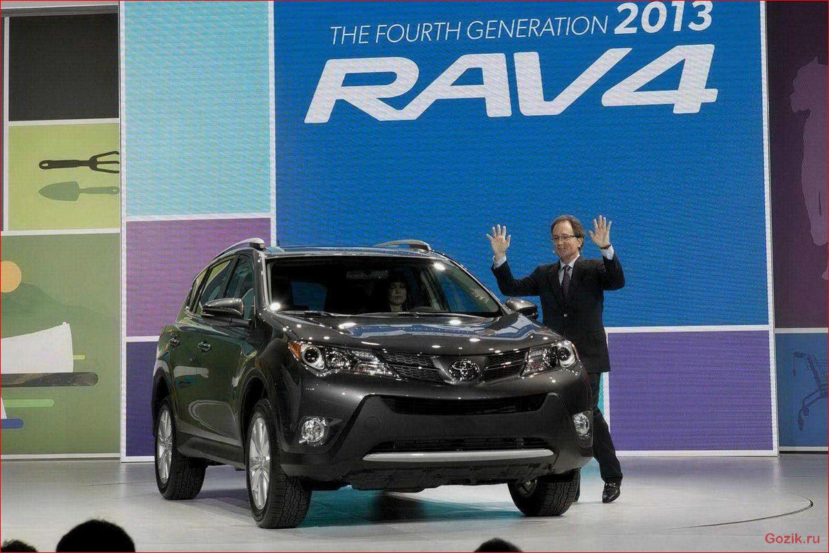 новая, toyota, rav4, представлена, лос-анджелесе