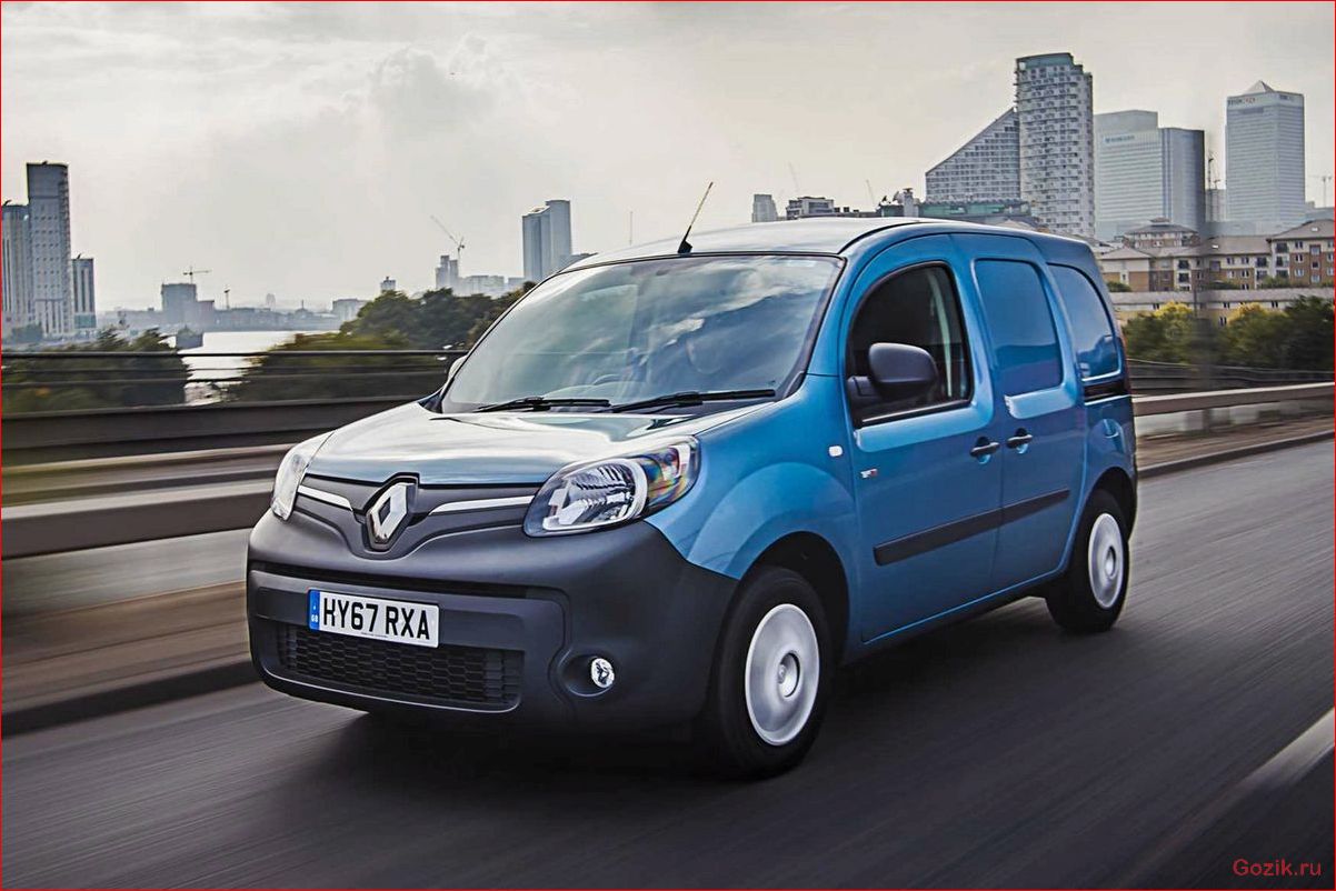 обновлённый, фургон, renault, kangoo