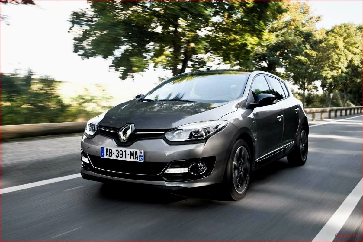 обновлённый, хэтчбек, renault, megane, 2014