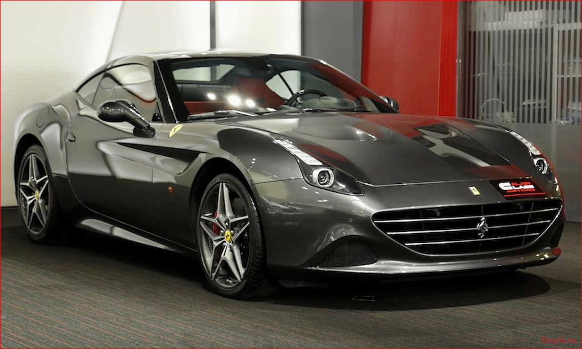 новый, модельный, ferrari, california