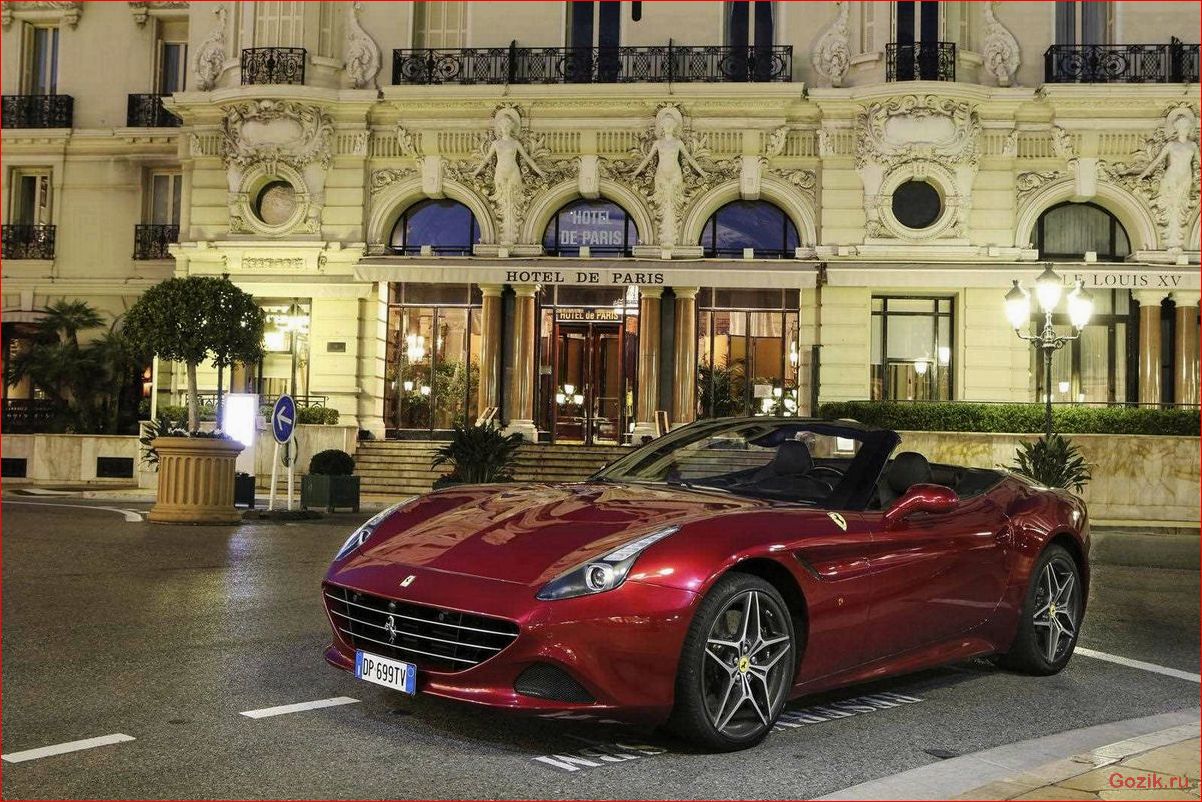 новый, модельный, ferrari, california