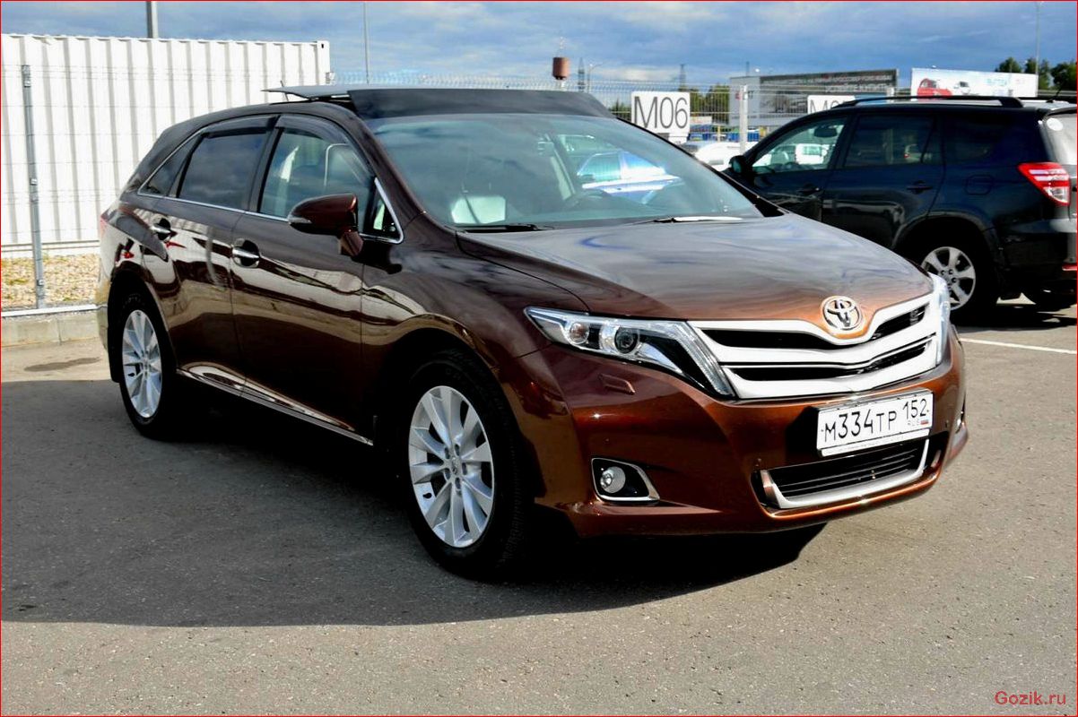 toyota, venza, описание, характеристики, отзывы