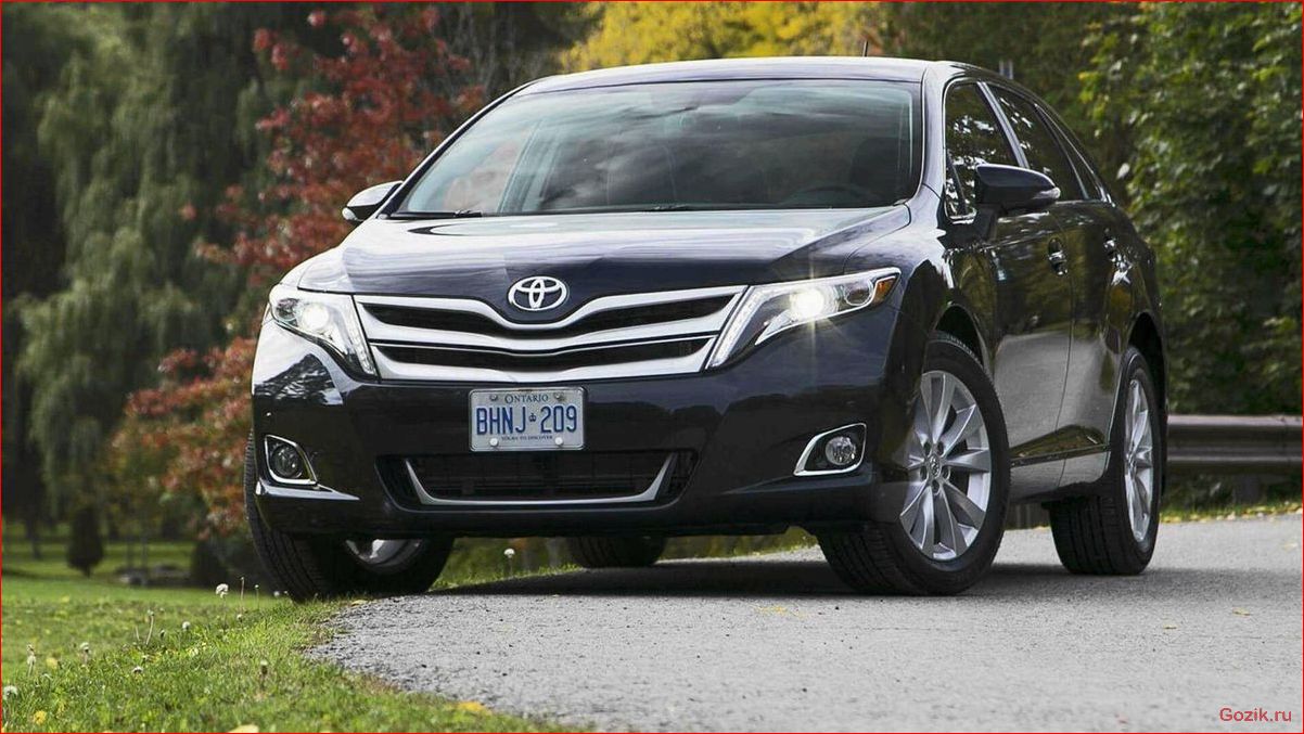 toyota, venza, описание, характеристики, отзывы