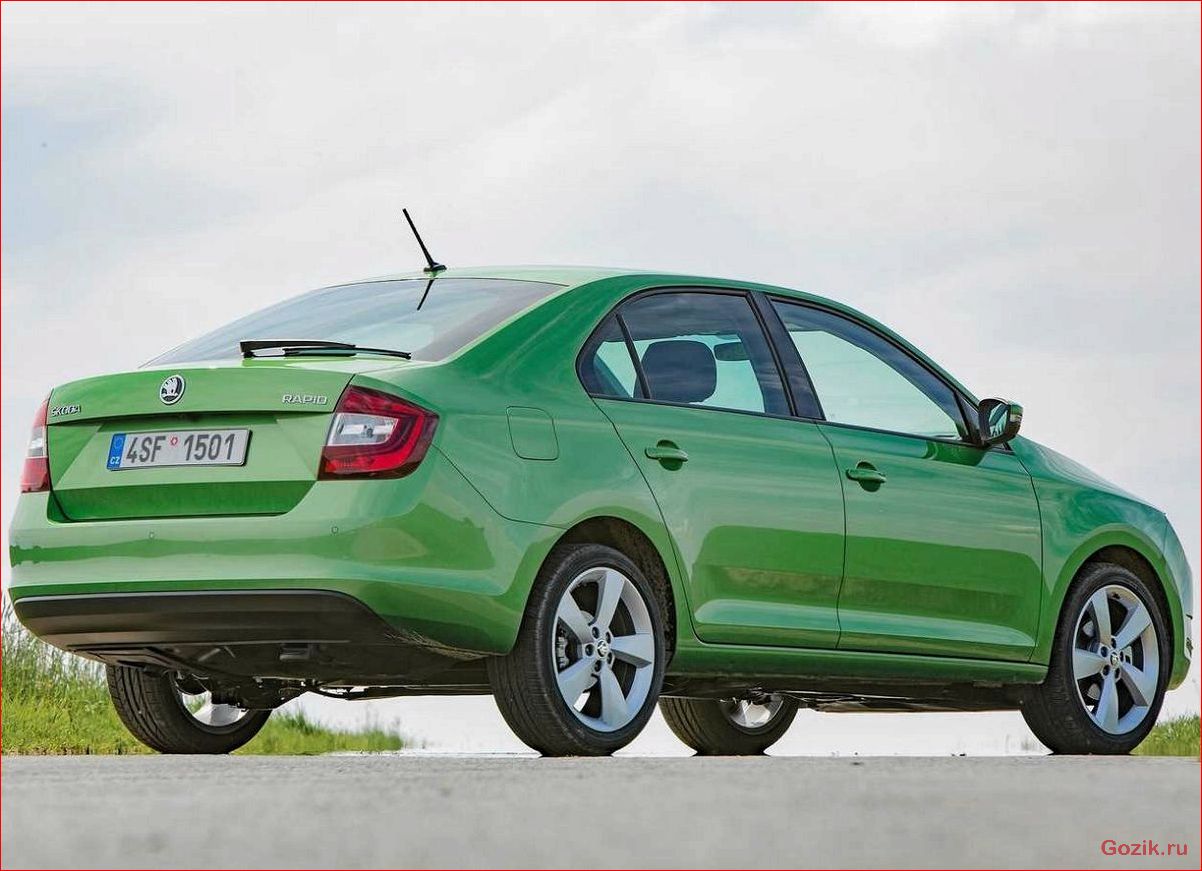 лифтбек, skoda, rapid, модель, характеристики