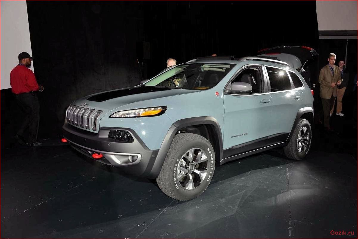 новый, jeep, cherokee, дебютирует, нью-йорке