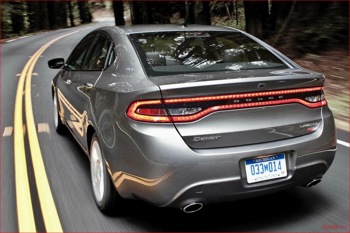 представлен, новый, dodge, dart