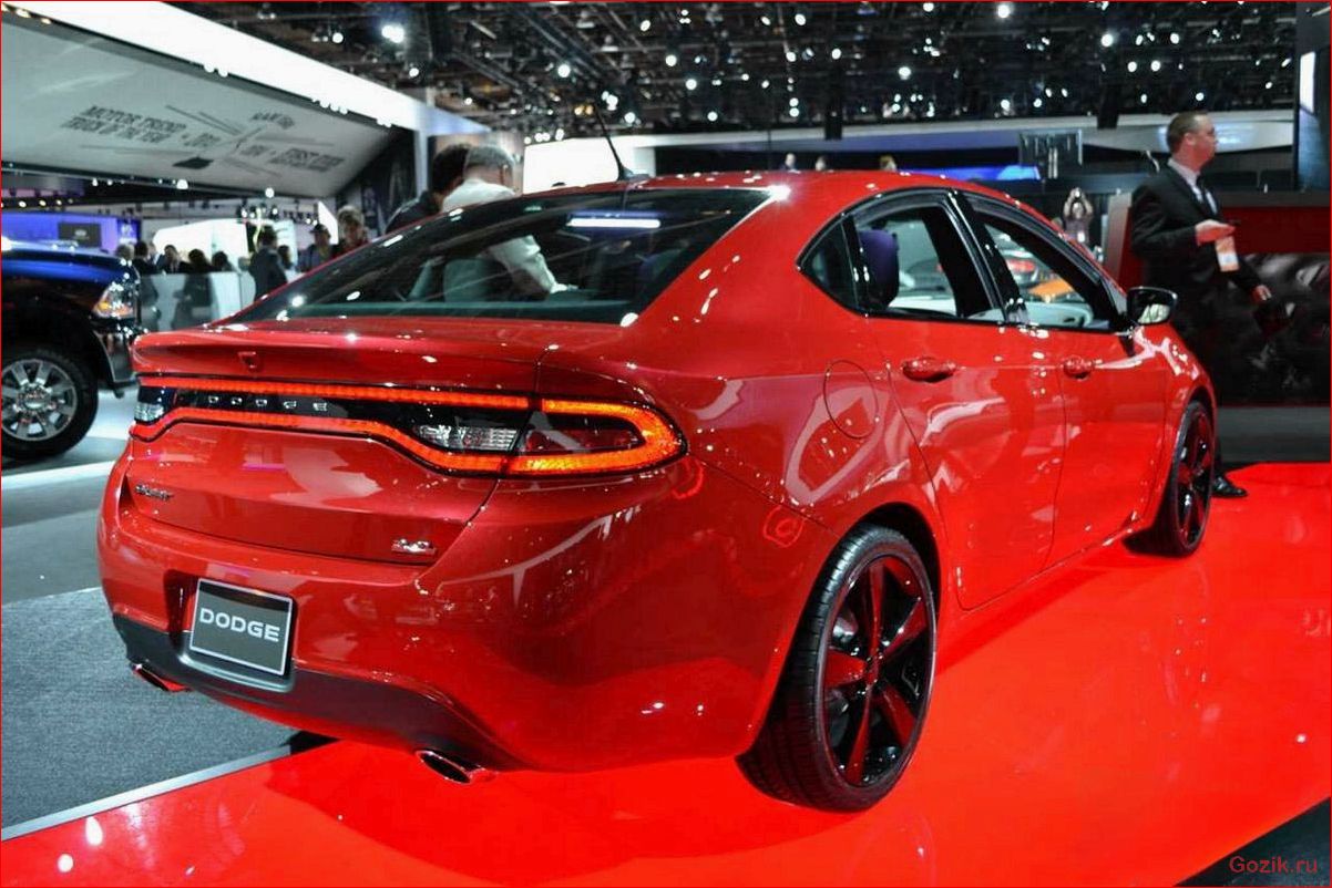 представлен, новый, dodge, dart