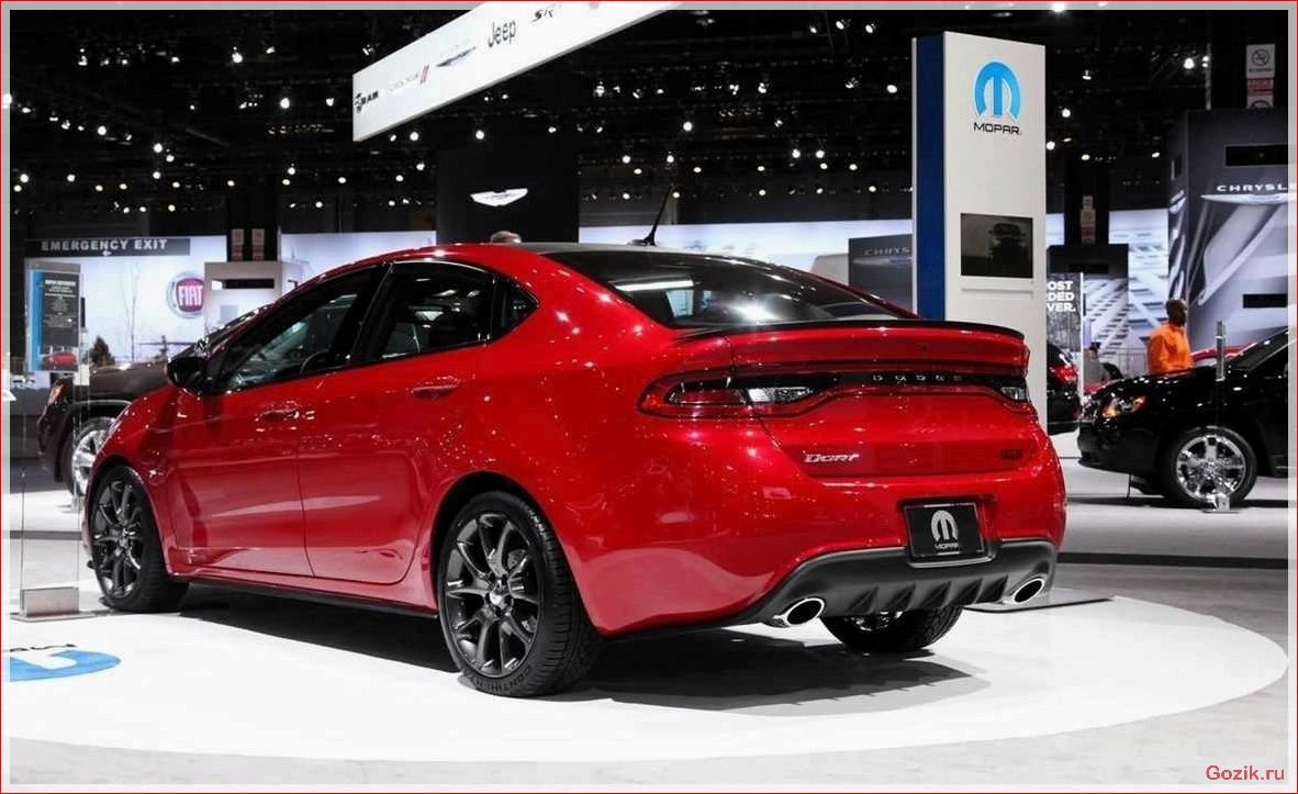 представлен, новый, dodge, dart