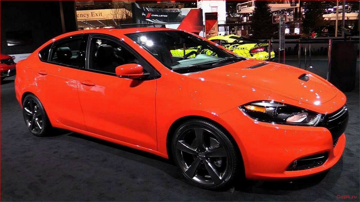 представлен, новый, dodge, dart