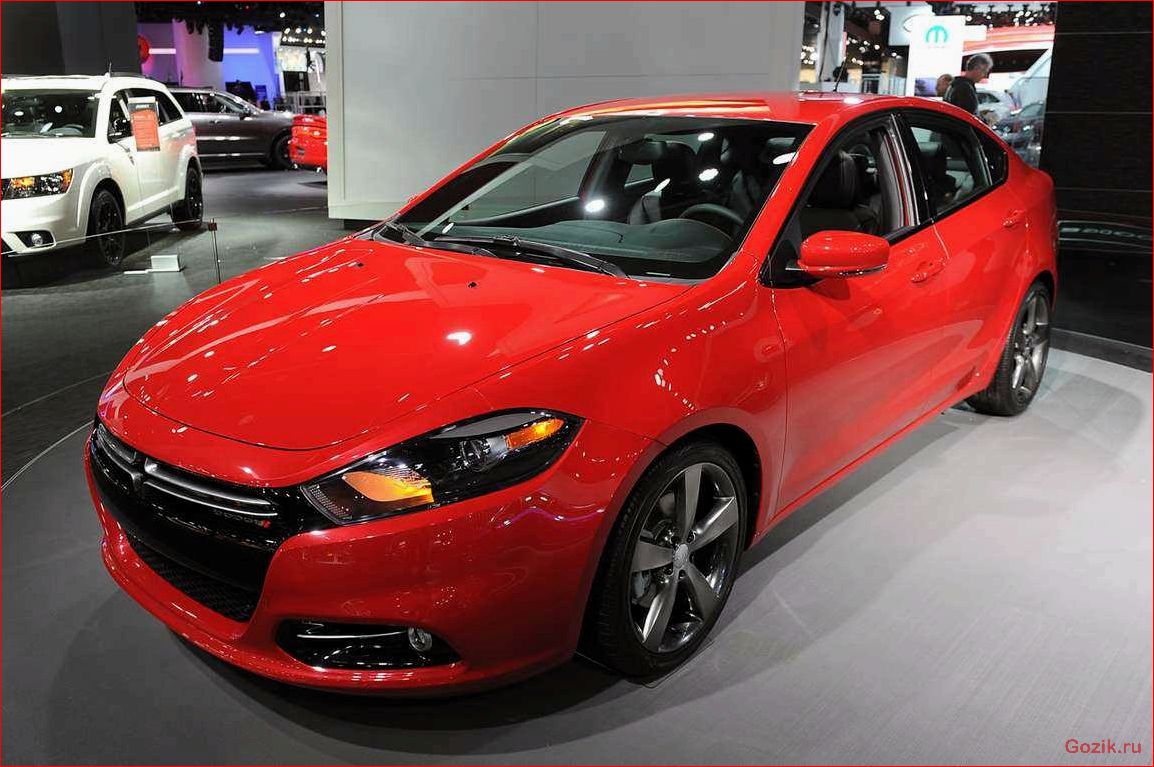 представлен, новый, dodge, dart