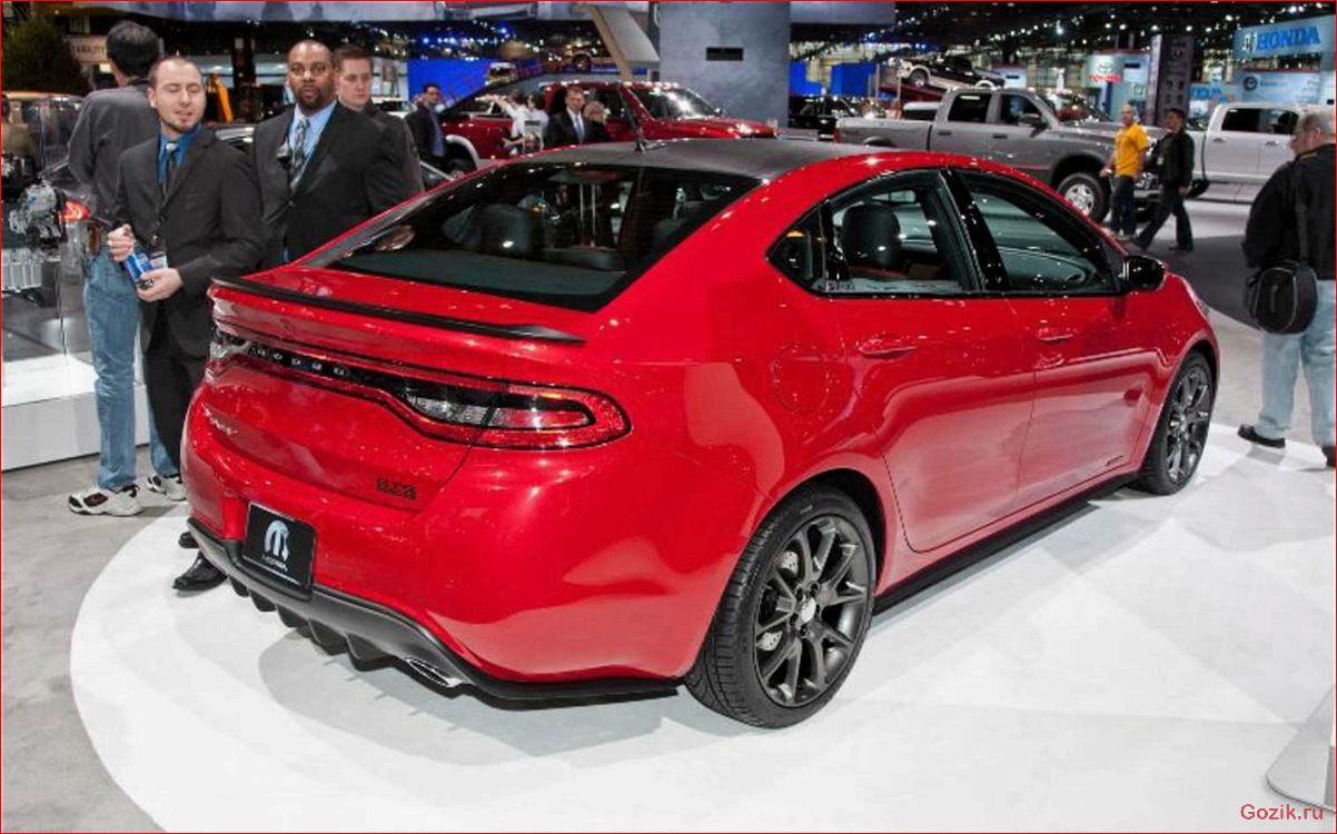 представлен, новый, dodge, dart