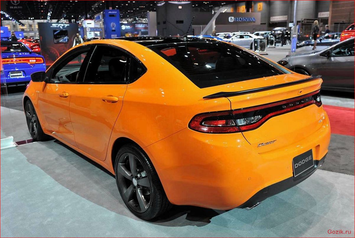 представлен, новый, dodge, dart