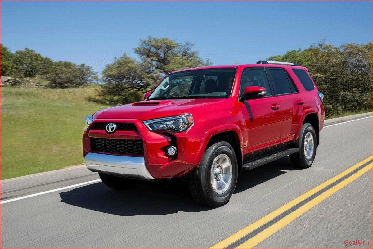 представлена, обновлённая, toyota, 4runner